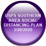 USPS SOUTHERN AREA SOCIAL DISTANCING PLAN   3/20/2020