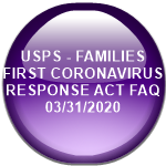 USPS - FAMILIES FIRST CORONAVIRUS RESPONSE ACT FAQ        03/31/2020